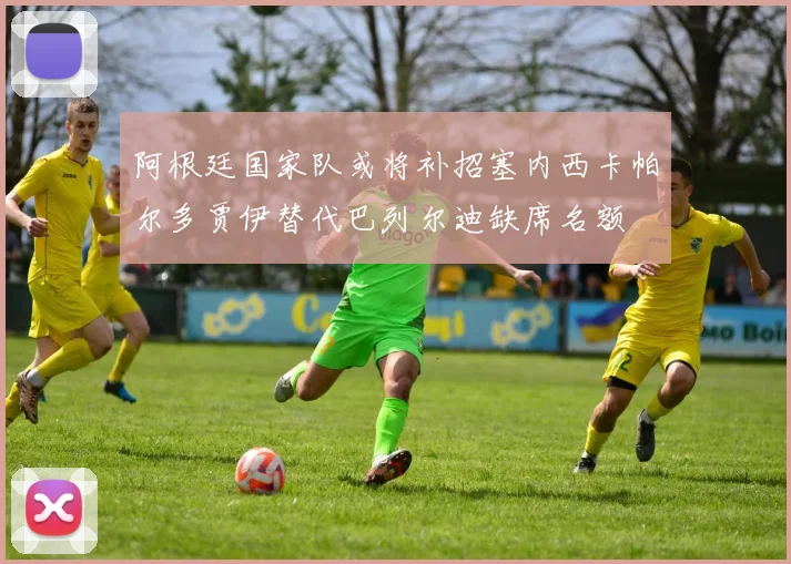 阿根廷国家队或将补招塞内西卡帕尔多贾伊替代巴列尔迪缺席名额